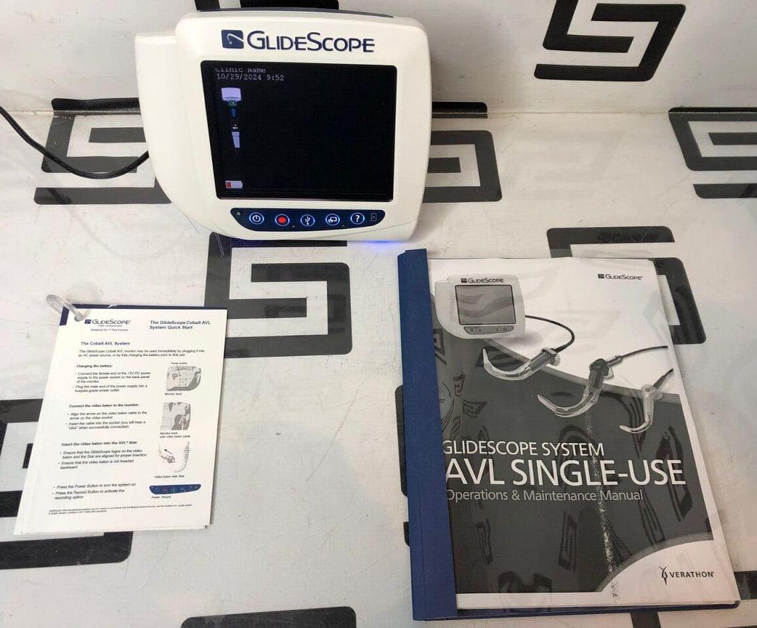 Used VERATHON GlideScope Cobalt AVL Monitor 0570-0304