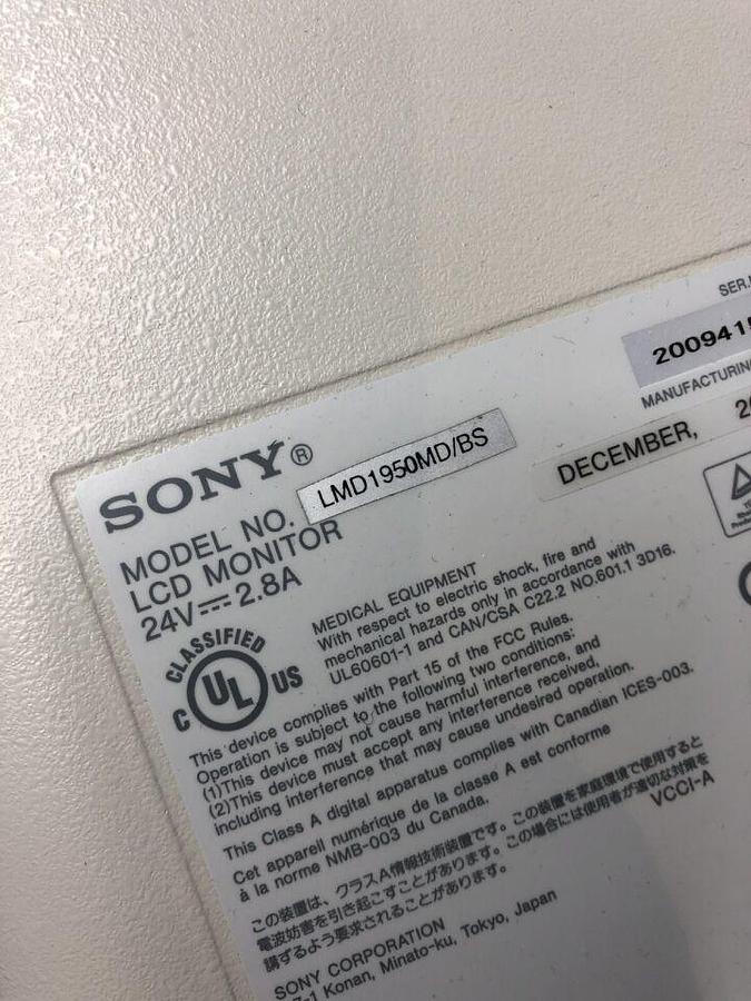 Used SONY OLYMPUS LMD-1950MD LMD-1950MD/BS
