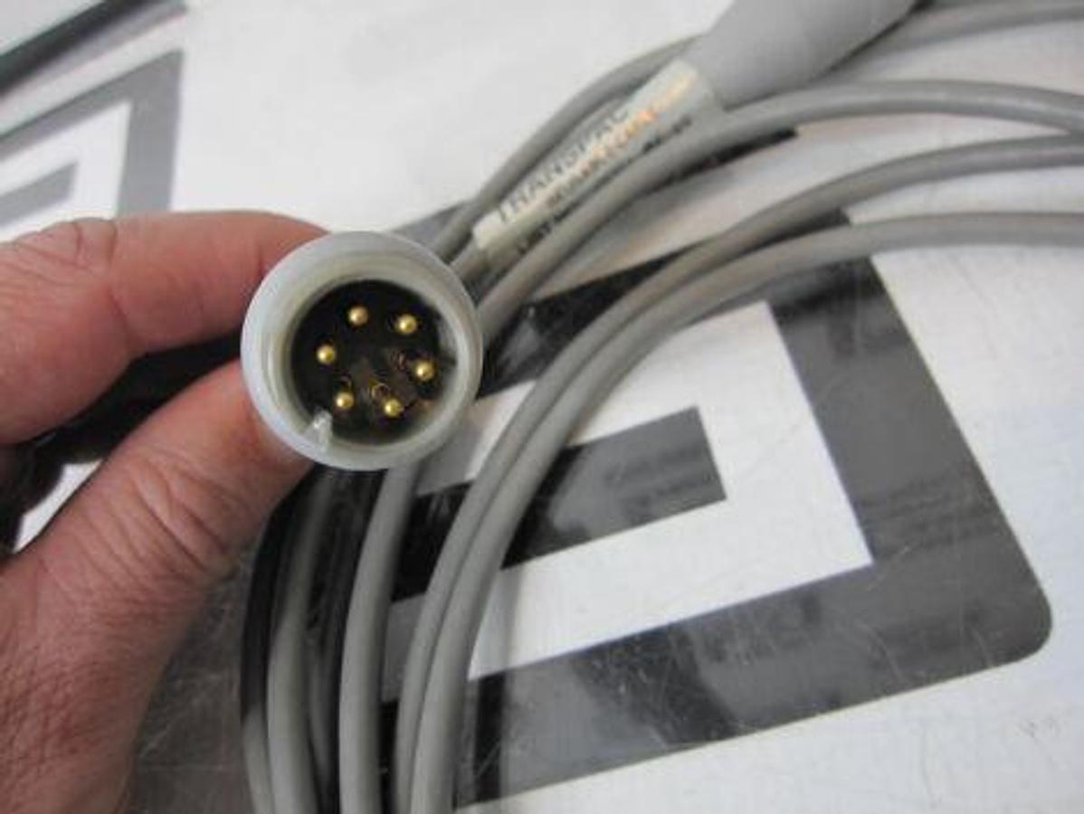 Used Abbott TRANSPAC IV Transducer Reusable Simulator Model 42661-04 15' Foot Cable