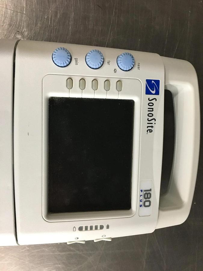 Used SONOSITE 180 PLUS HAND-CARRIED ULTRASOUND SYSTEM P01576-09R