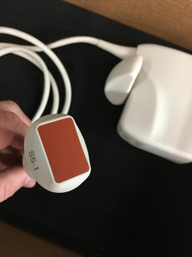 Used Philips S5-1 Ultrasound Transducer Probe Sector Array IE33 IU22