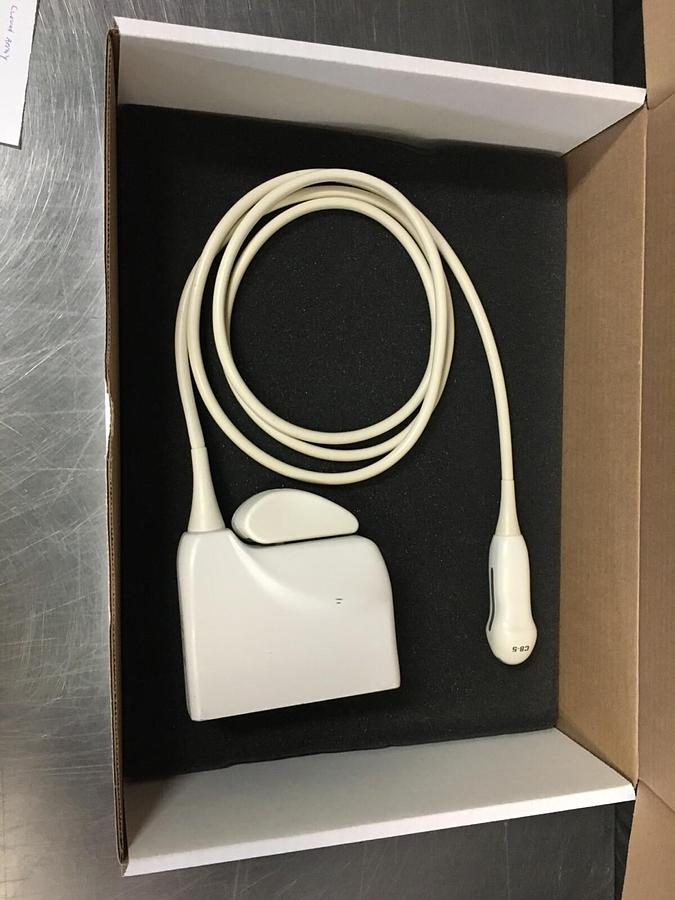 Used Philips C8-5 Transducer Probe Curved Array Ultrasound D4000-0964-02