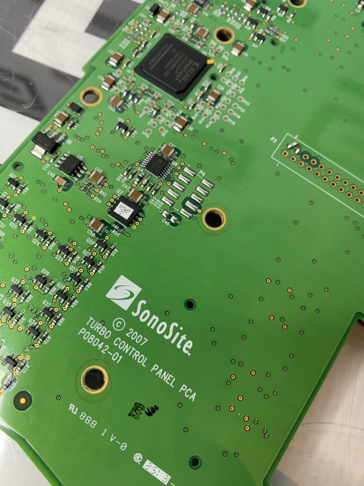 Used SonoSite M-Turbo P08076-01 P08042-01 Ultrasound C2 Control Panel PCA Interface