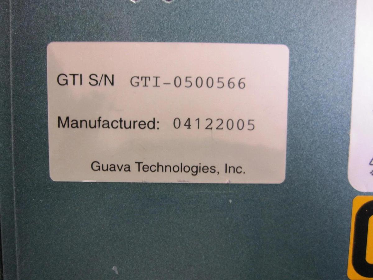 Used GUAVA TECHNOLOGIES PCA PCA-96 CYTOMETER