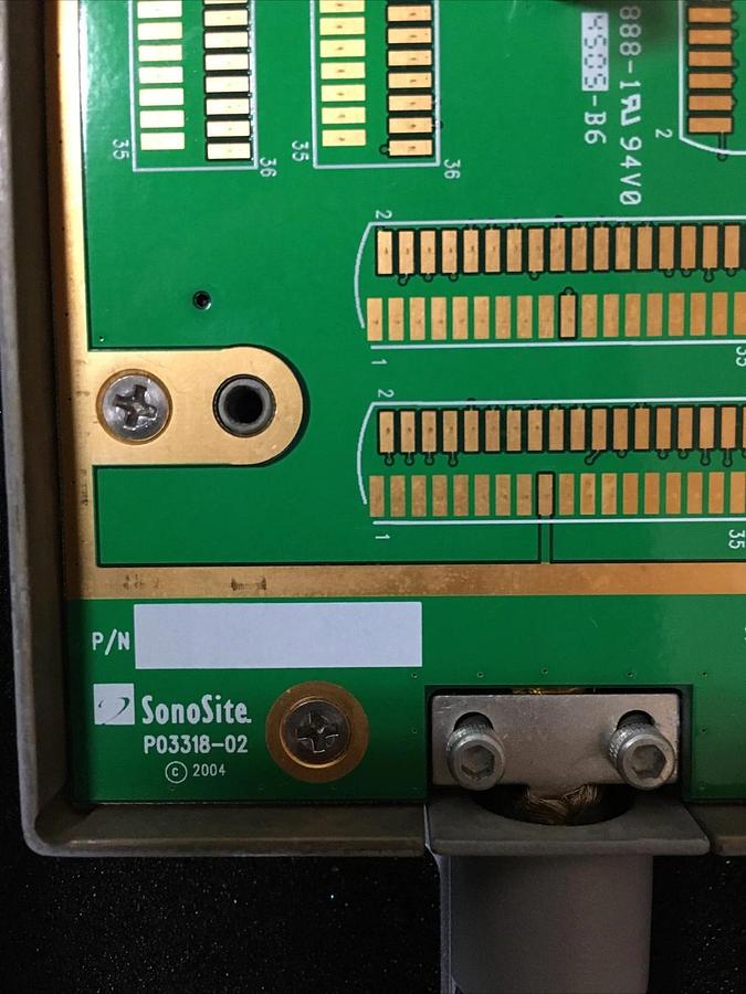 Used Sonosite MicroMaxx HFL38/13-6 Transducer Ultrasound Probe PO5697 Linear Array