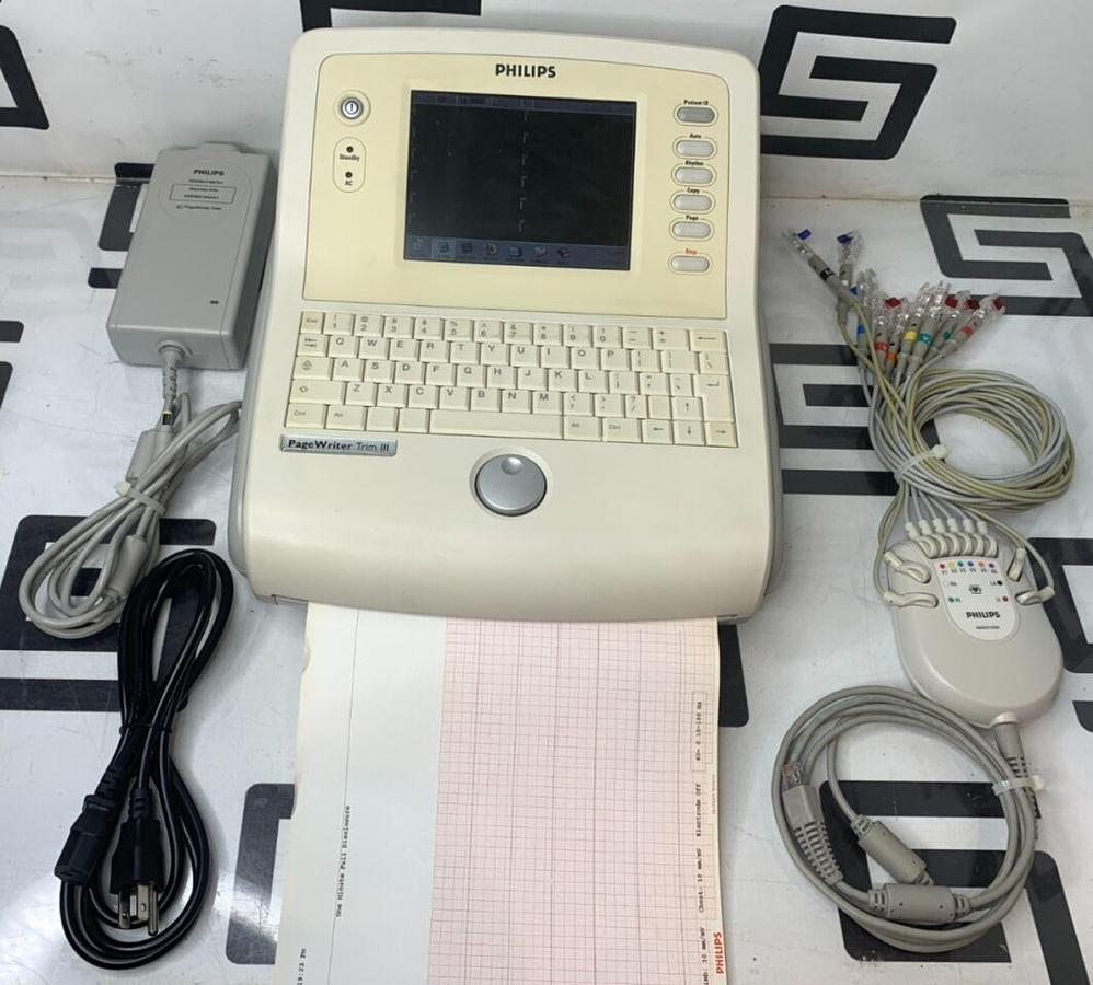 Used PHILIPS HEALTHCARE PAGEWRITER TRIM III RELEASE A.02.00