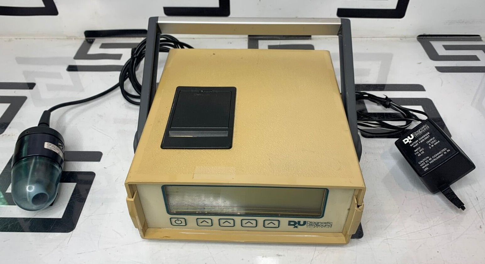 Used Diagnostic Ultrasound BLADDERSCAN BVI-2500 W/ Power Supply & Probe