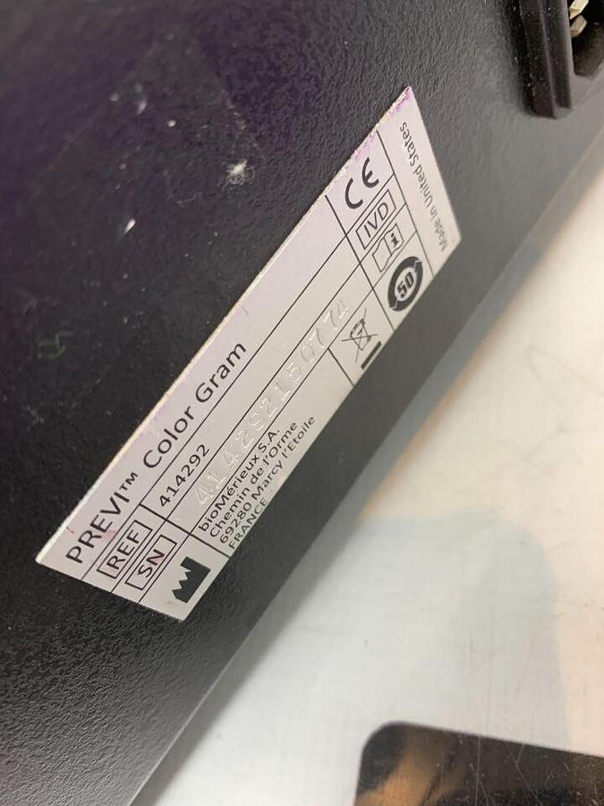 Used BIOMERIEUX 414292 Previ Color Gram