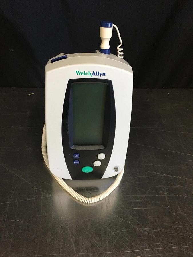 Used Welch Allyn 420 Series Spot Vital Signs SPO2 Temp NIBP Tested