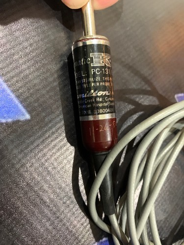 Used Hamilton Industries, Aquamatic K Thermia Probe, Model PC-131/66N251