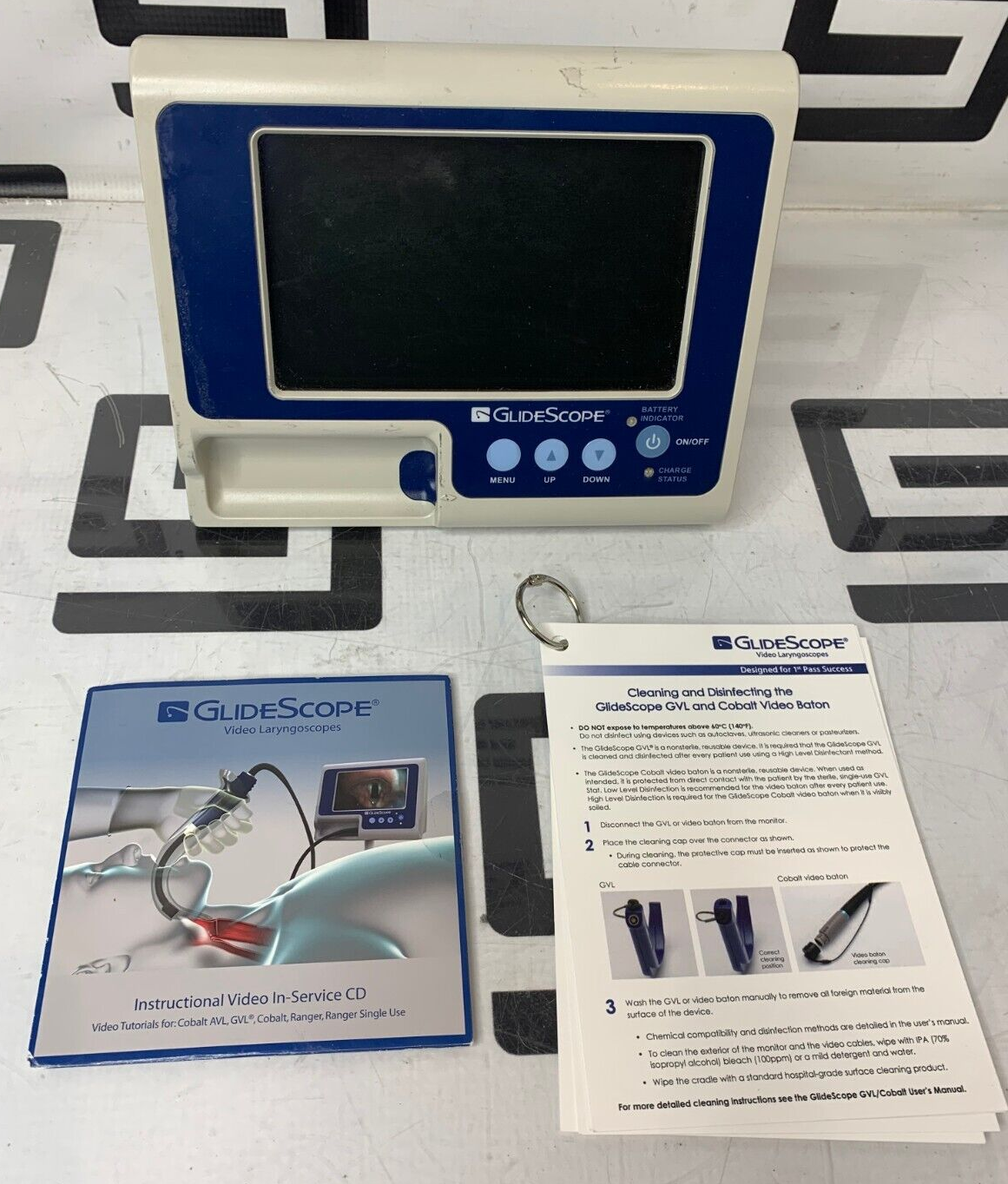 Used Verathon Saturn Glidescope GVL Portable Video Monitor 0231-0003 Surgical