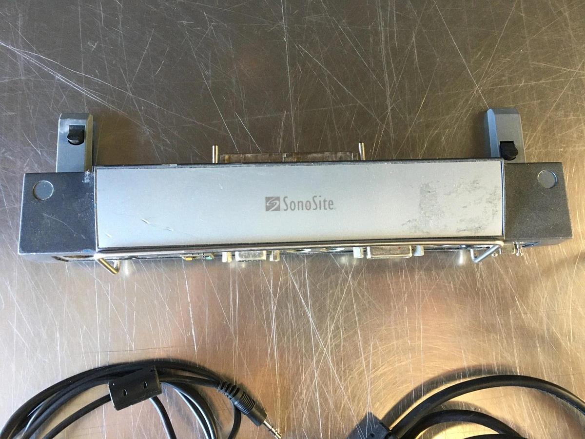 Used Sonosite P10401 M-Turbo Mini-Dock M-Series Docking Station & Cables P10401-01