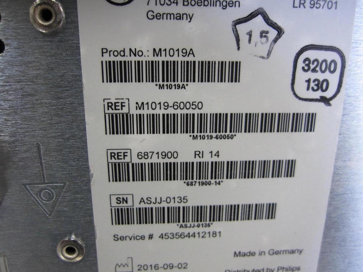 Used Philips IntelliVue G5-M1019A Anesthesia Gas Monitor Module with water trap