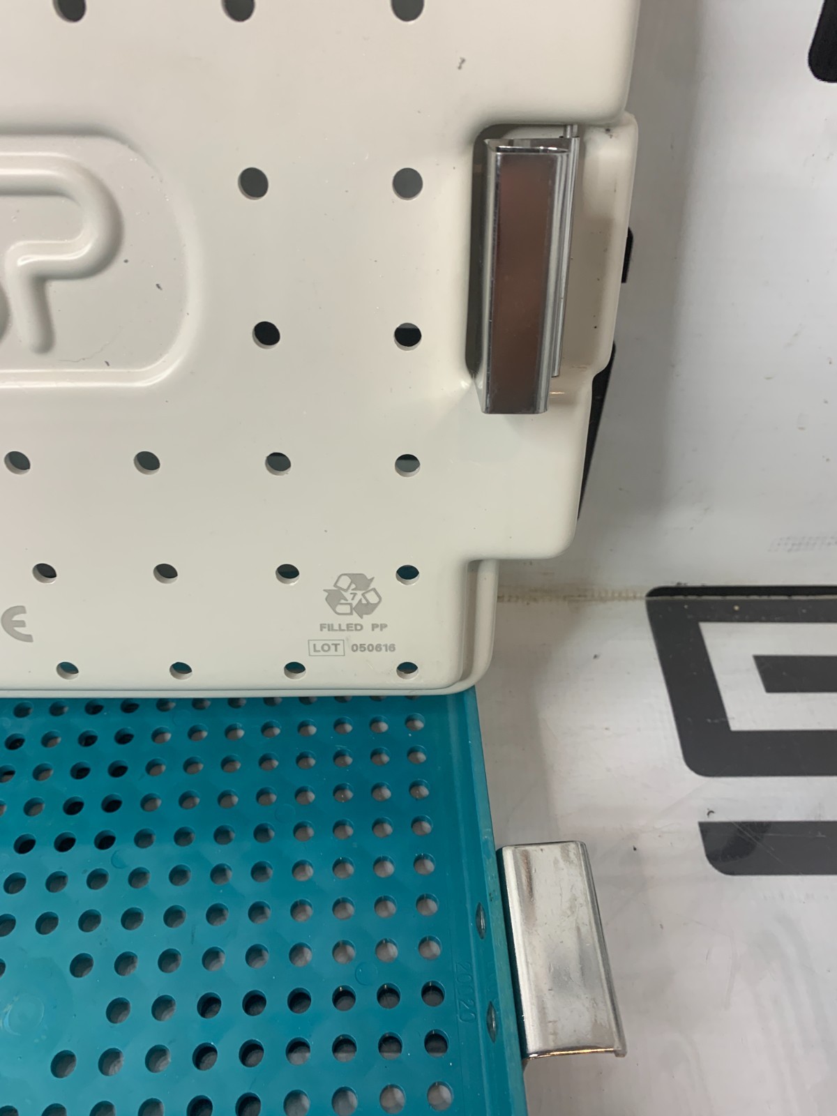 Used ASP  Sterilization Instrument Lid & Tray Container Case 10 x 10 x 2" WARRANTY