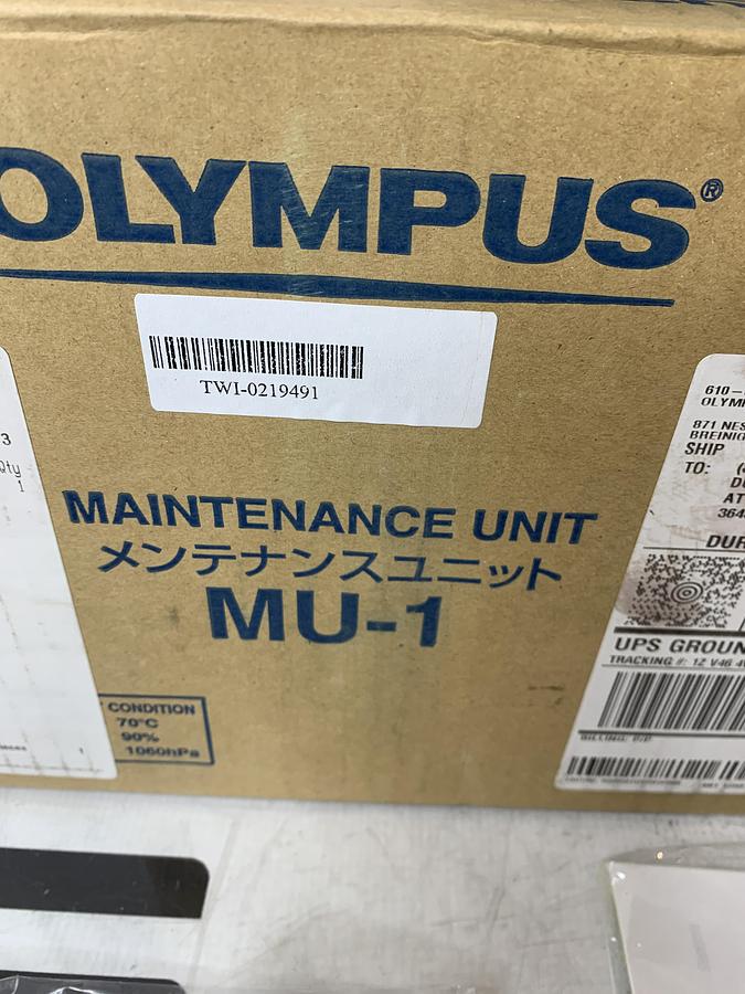 Refurbished Olympus MU-1 Maintenance Unit Leak Tester REFURBISHED WARRANTY MANUAL