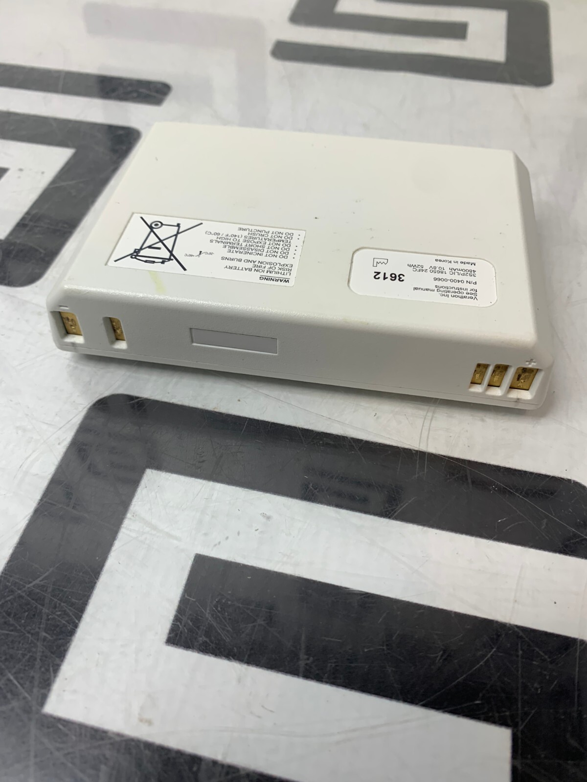 Used Verathon BVI 9400 Battery 0400-0066 BladderScan TESTED / WARRANTY OEM (A)