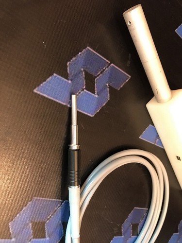 Used Loeb Support Holder Laryngoscope Fiber Optic Guide Cable Illuminator Endoscope