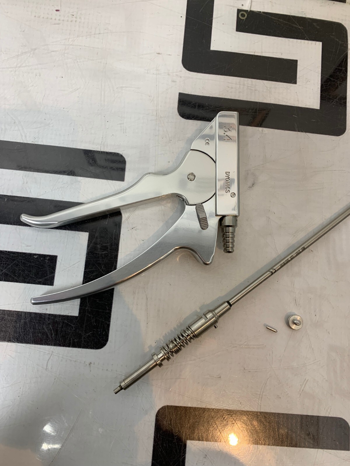 Used Dyonics 2707 Orthopedic Arthroscopic 3.4mm Suction Punch Forcep PARTS