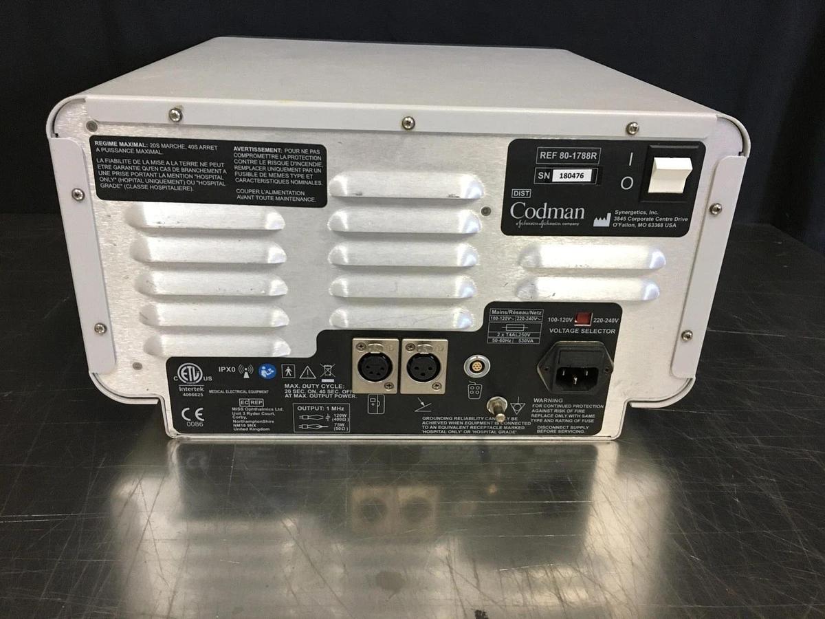 Used CODMAN MALIS CMC V 80-1788R BIPOLAR GENERATOR UNIT