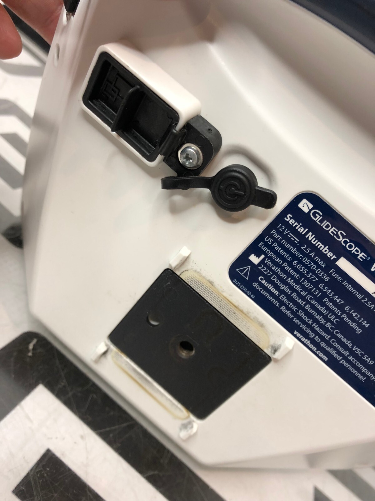 Used Verathon GlideScope AVL 0570-0338 Monitor Video Laryngoscope