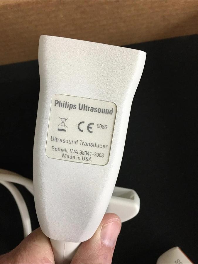 Used Philips S5-1 Ultrasound Transducer Probe Sector Array IE33 IU22