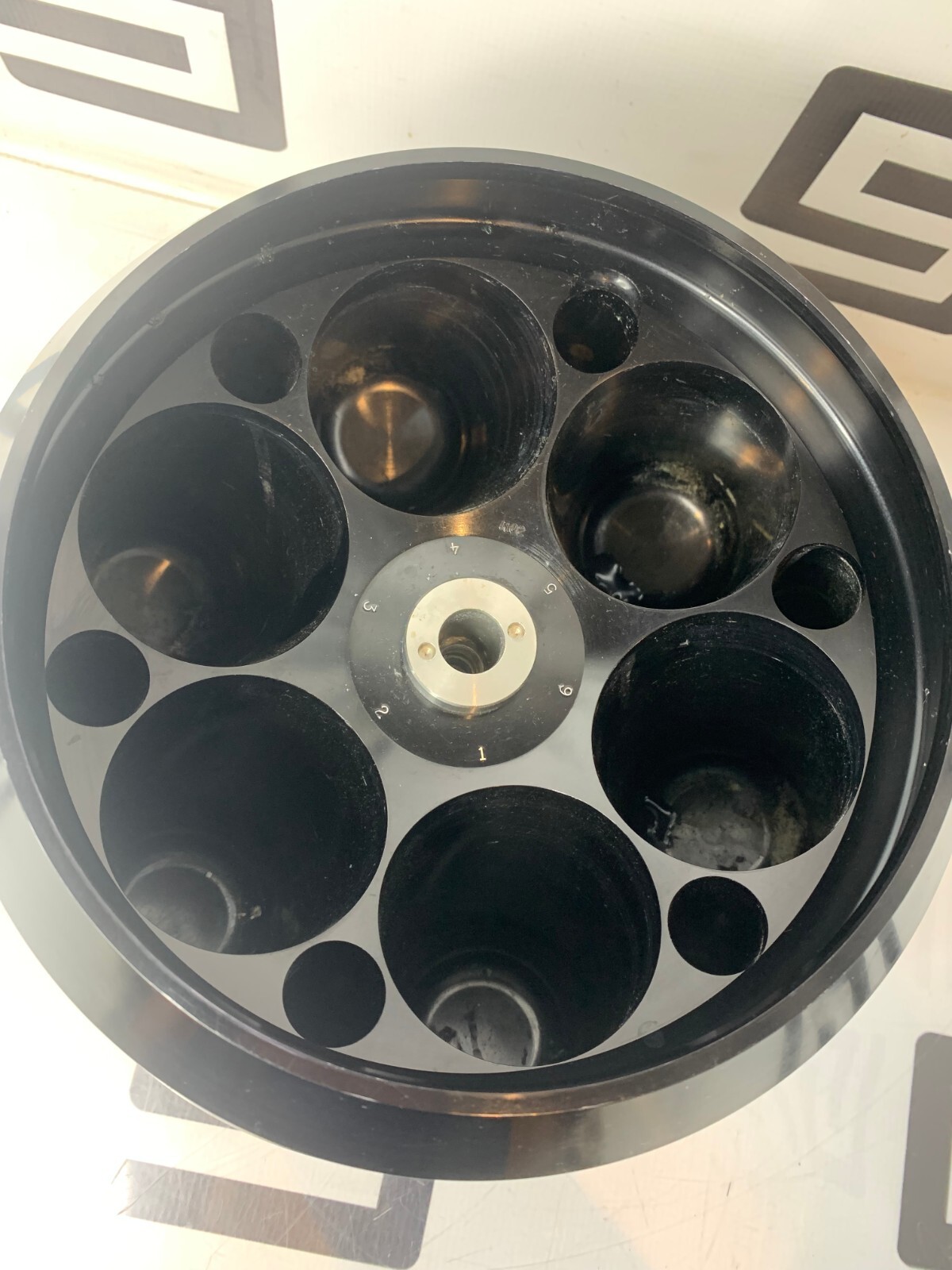 Used SORVALL SUPER-LITE GS-3 ROTOR SLA-3000 FOR RC-5B SUPERSPEED CENTRIFUGE "NO LID"