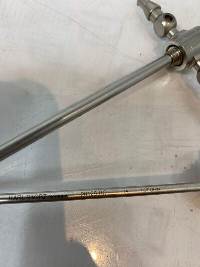 Used Arthroscope High Flow Sheath  Blunt Obturator 28126 BC