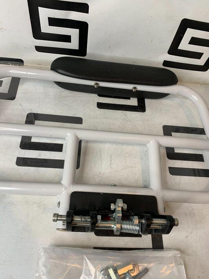 Used Left Rail Side Hinge & Latch Assembly