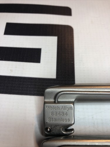 Used Welch Allyn 68482 68484 Blades Laryngoscope Miller 2 4 Lot of 7 30 Day Warranty