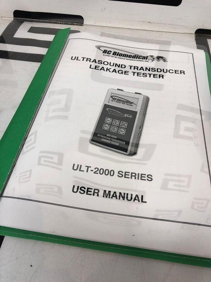 Used Ultrasound Leakage Tester