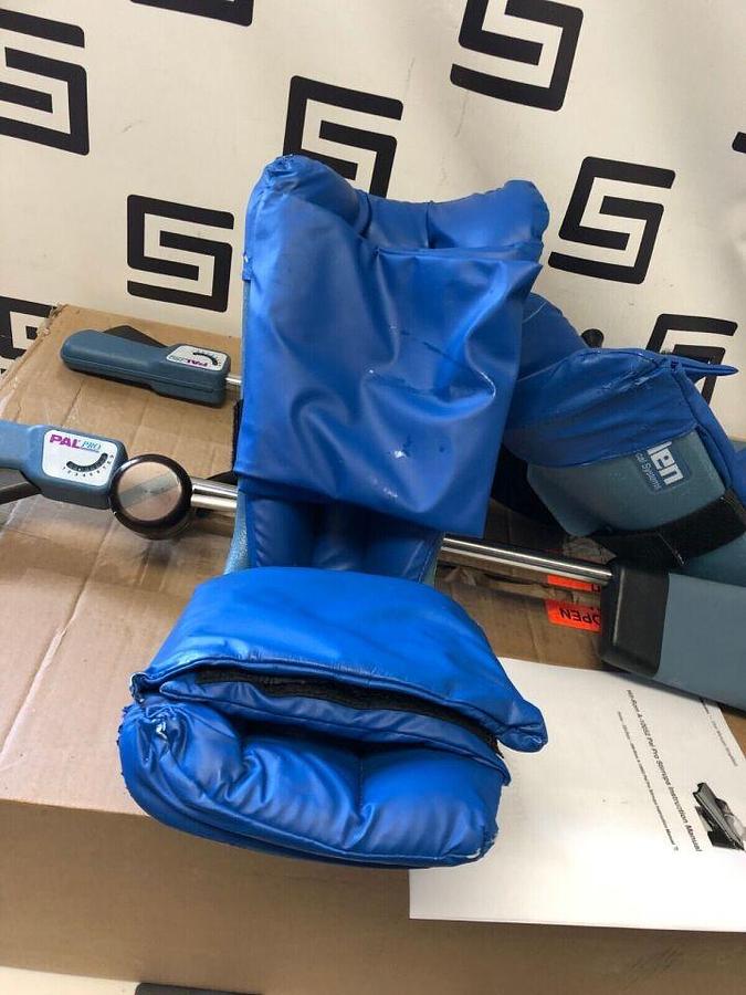 Used Stirrup Set Left   Right / Integrated Surgical Table Clamp