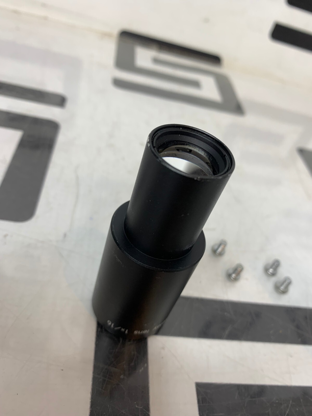 Used Nikon Diaphot Microscope T V Relay  lens 1x/16