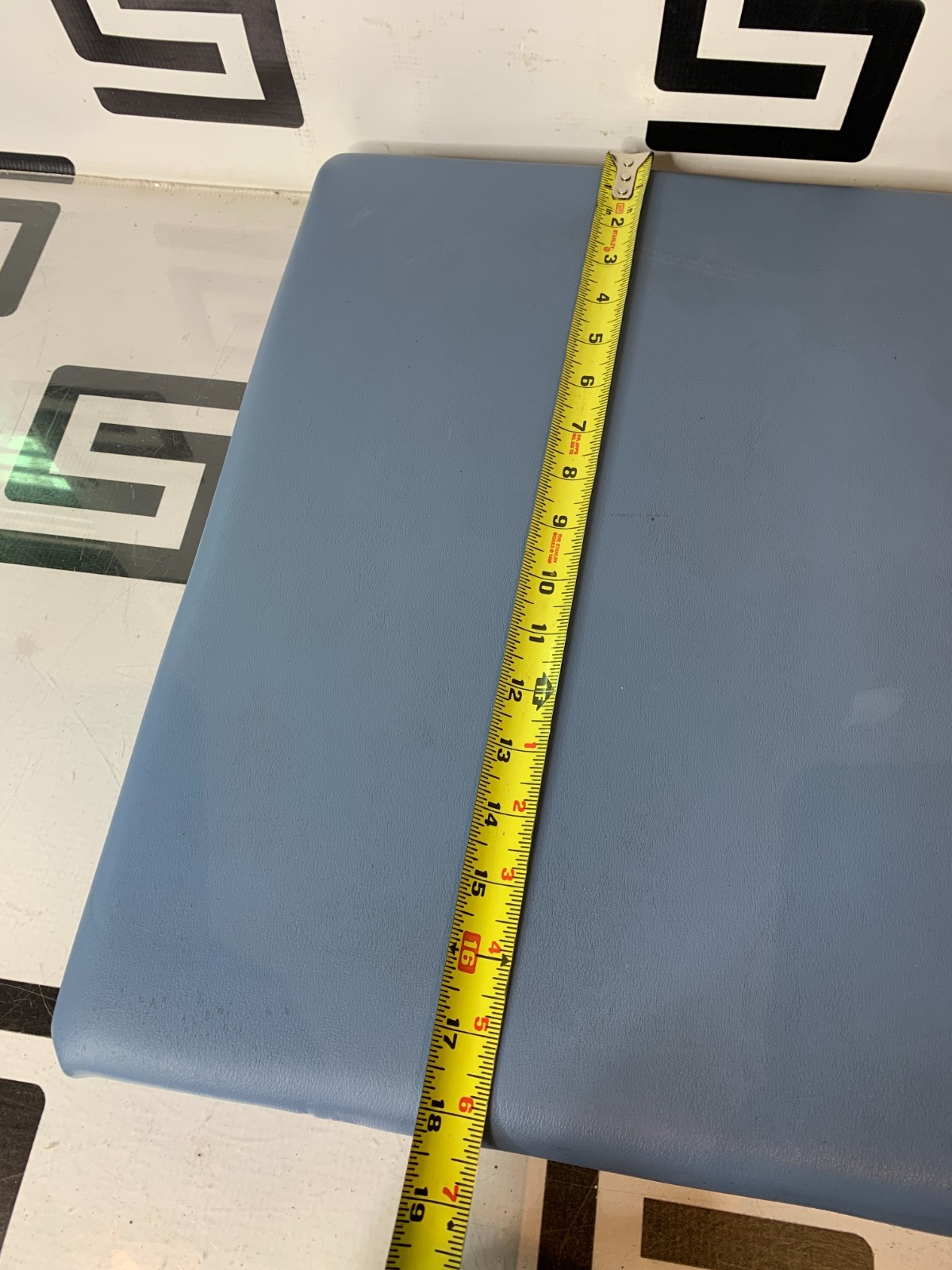 Used Midmark 104 Ritter 028-0439-00 Extended Upholstered Footrest Exam Table BLUE