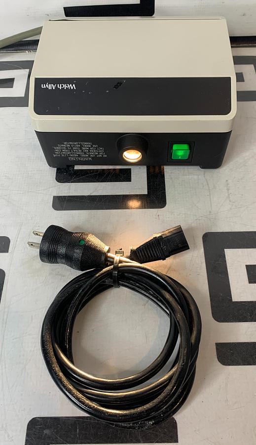 Used WELCH ALLYN 48830 Lite Box Fiber Optic Exam Light Model Lamp