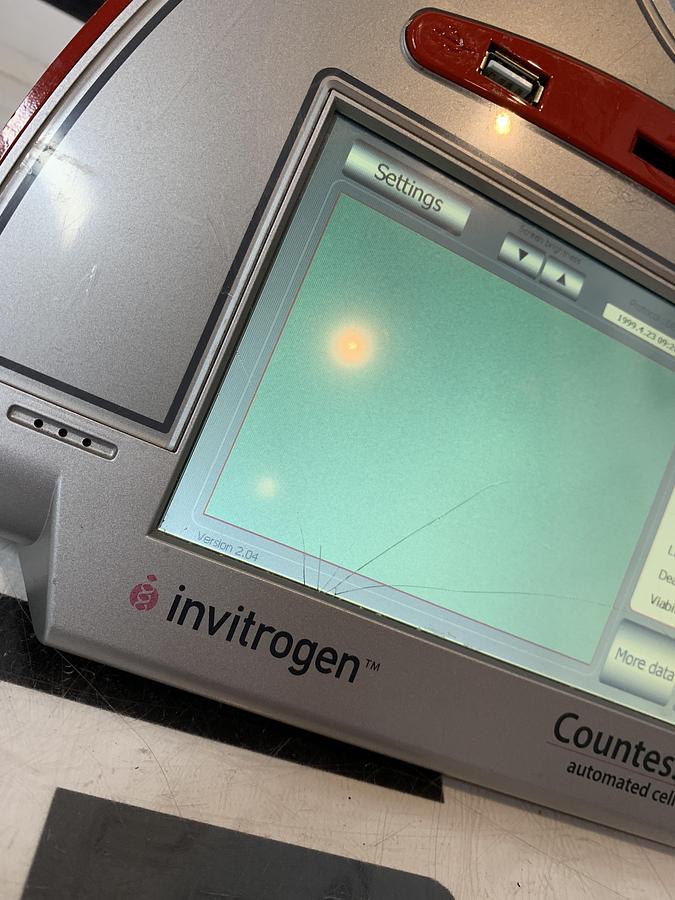 Parts/Repair   Invitrogen Countess Automated Cell Counter model C10281 W/ Power TESTED