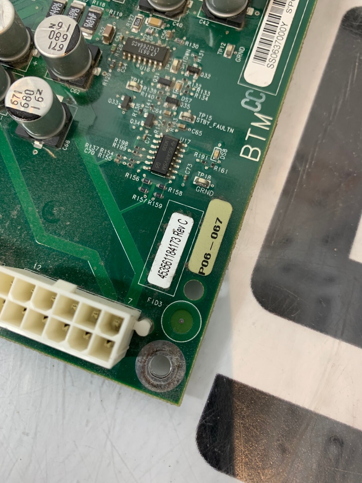 Used PHILIPS IU22 ULTRASOUND BATTERY & THERMAL MNGMT. BOARD BTM 453561184173 - TESTED