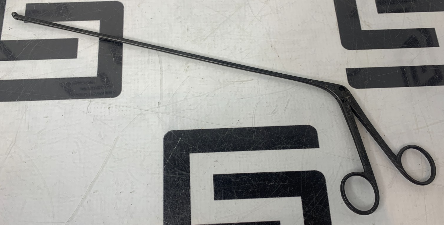 Used Pilling Forceps 50-5104 Jackson Cup Up-Bite  4mm Bronchial Surgical (B)