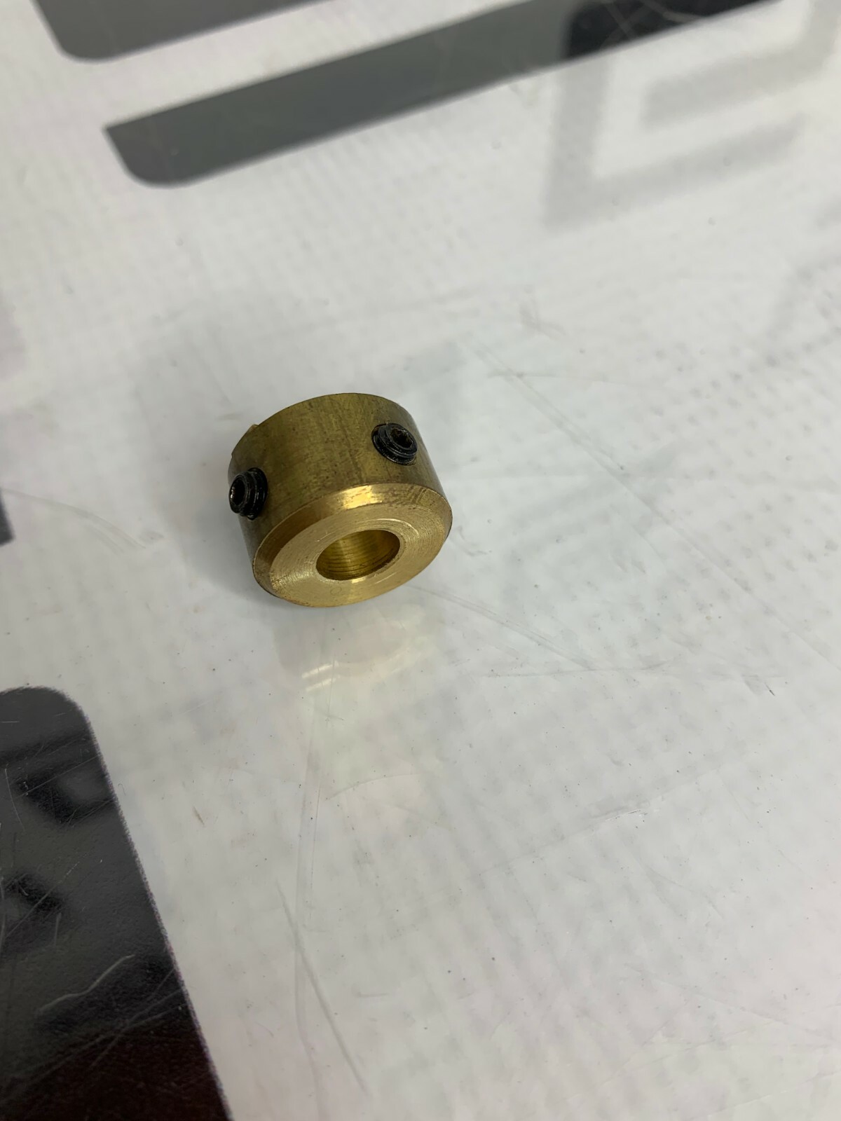 Used CLAY ADAMS COMPACT II 420225 0225 Motor Drive Brass Coupler 42015102 Key 2