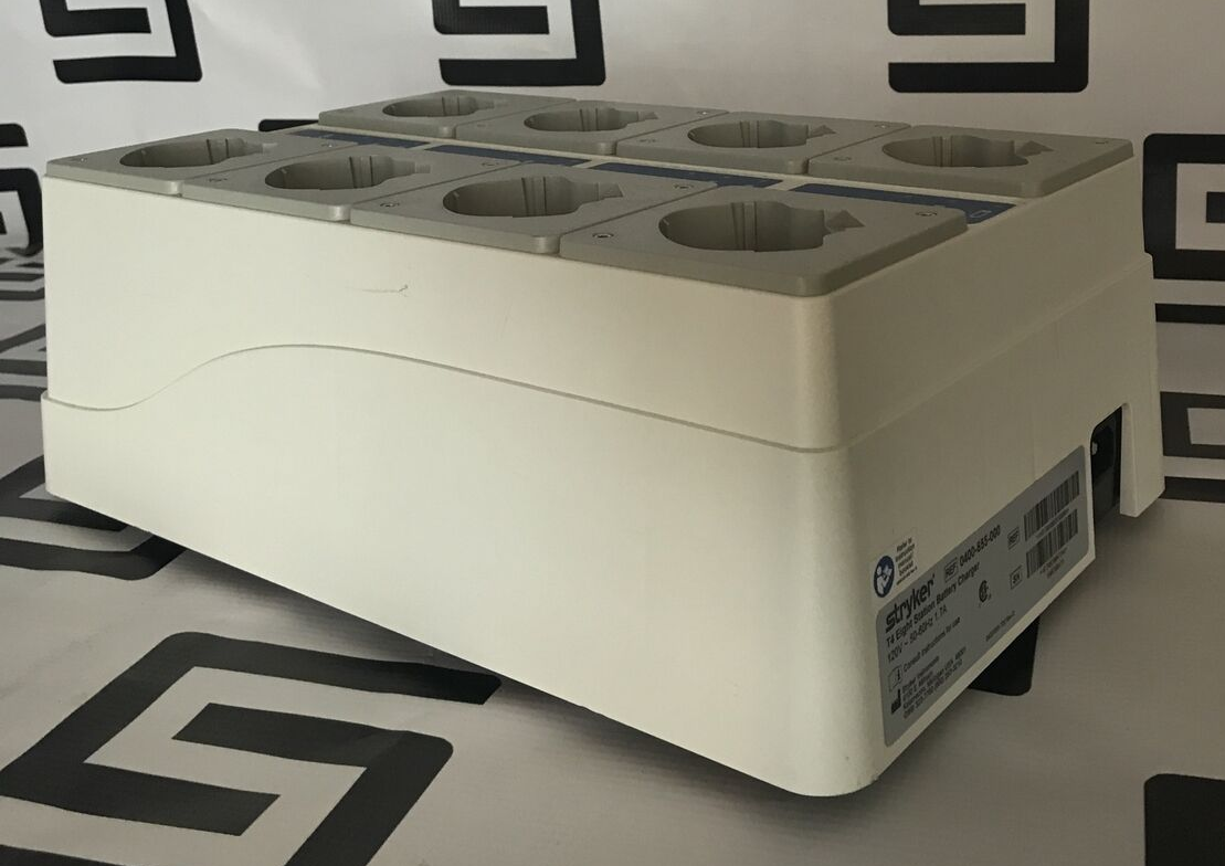 Used Stryker 400-655 T4 Eight Station Battery Charger WARRANTY