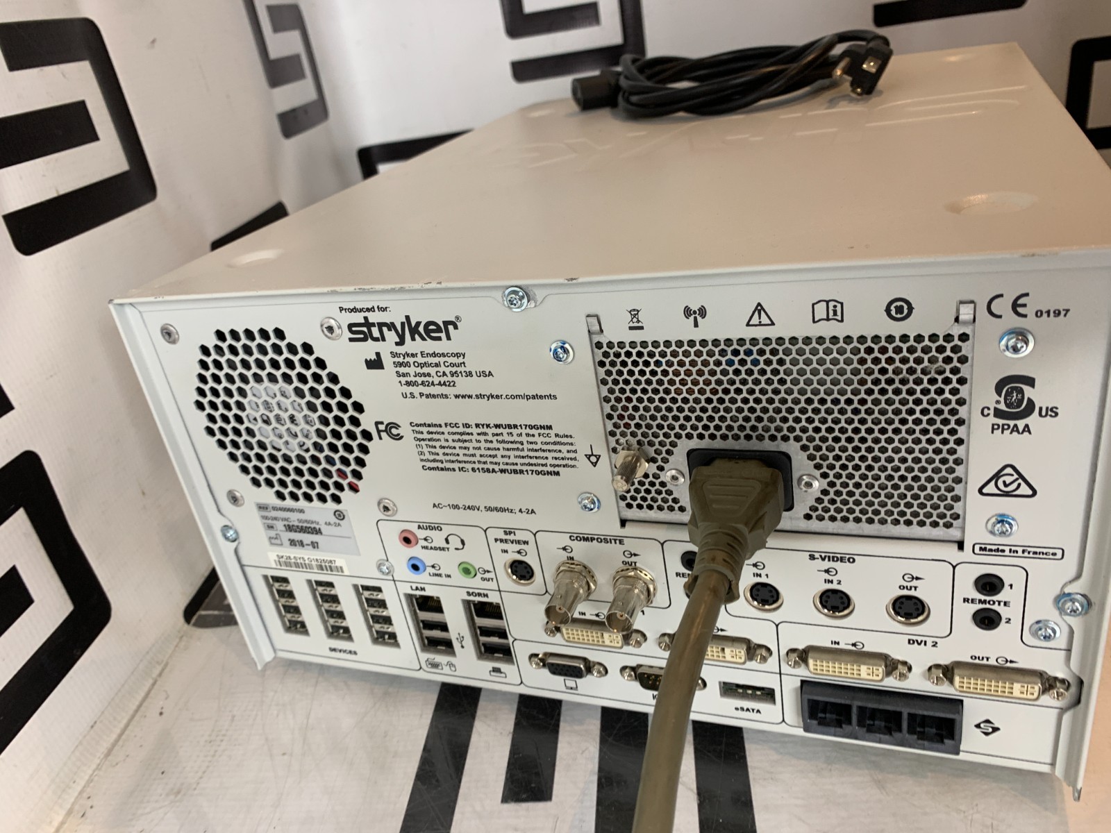 Used Stryker SDC3 HD 0240060100 Unit Info Management System Digital Capture REF Syste