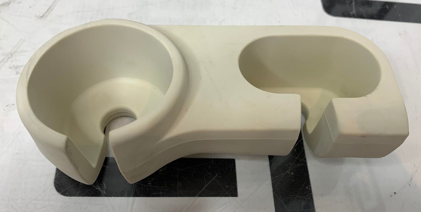 Used PHILIPS IU22 IE33 453561166922 C LEFT HOLDER PROBE TRANSDUCER ENCLOSURE XDCR LH