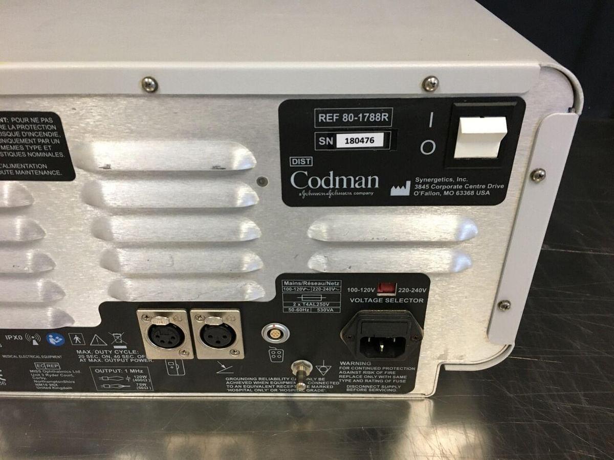 Used CODMAN CMCV
