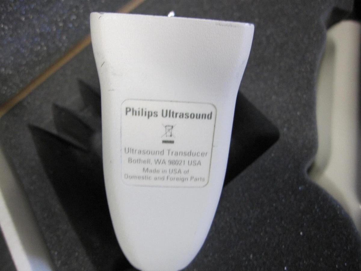 Used Philips C10-3v Ultrasound Curved Array Transducer Probe PureWave IPX-7