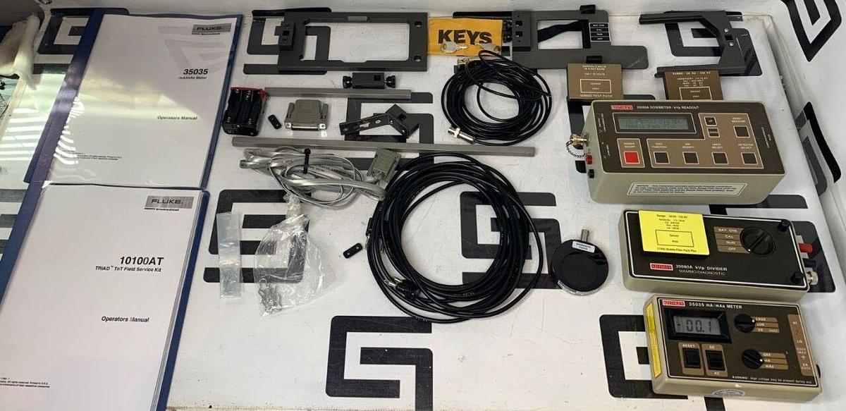 Used Keithley 35080A Dosimeter kVp Readout 35050A Divider X-Ray Kit 96035 35035 METER