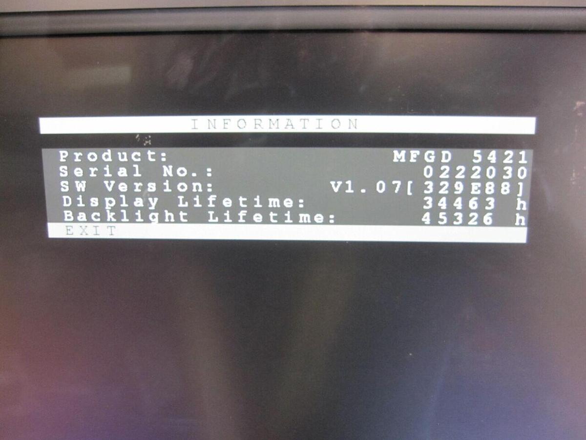 Used BARCOVIEW Single Head 5MP Barco Coronis MFGD-5421 Grayscale Display