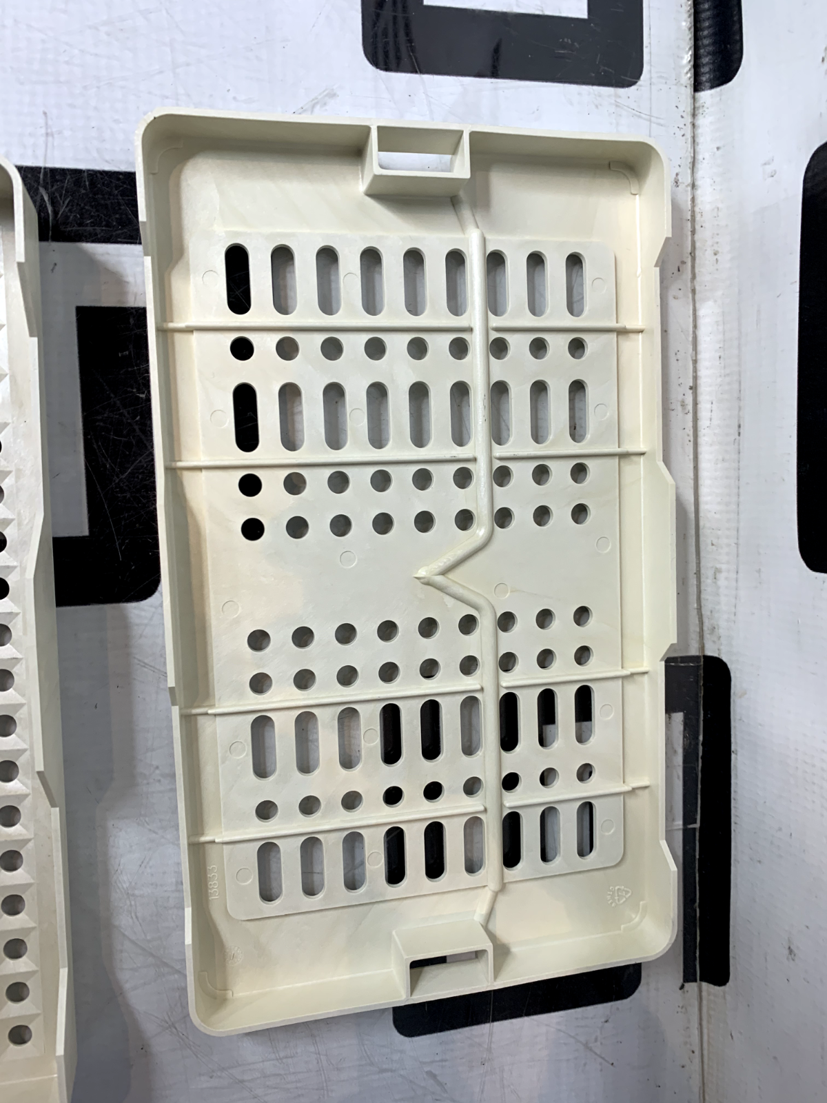 Used ASP  Sterilization Instrument Lid & Tray Container Case 10 x 6 x 1.25"