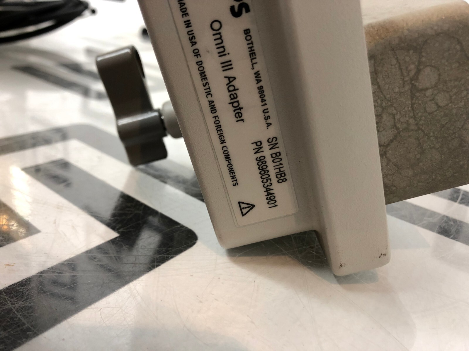 Used PHILIPS OMNI III ADAPTER 989605344901 ULTRASOUND TRANSDUCER PROBE IU22  WARRANTY