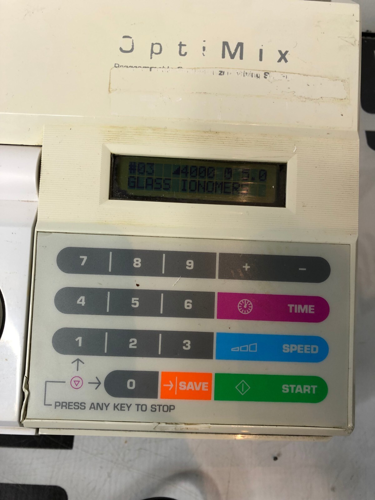 Used SDS KERR Model 100 OptiMix Amalgamator Demetron Dental Digital Mixing System