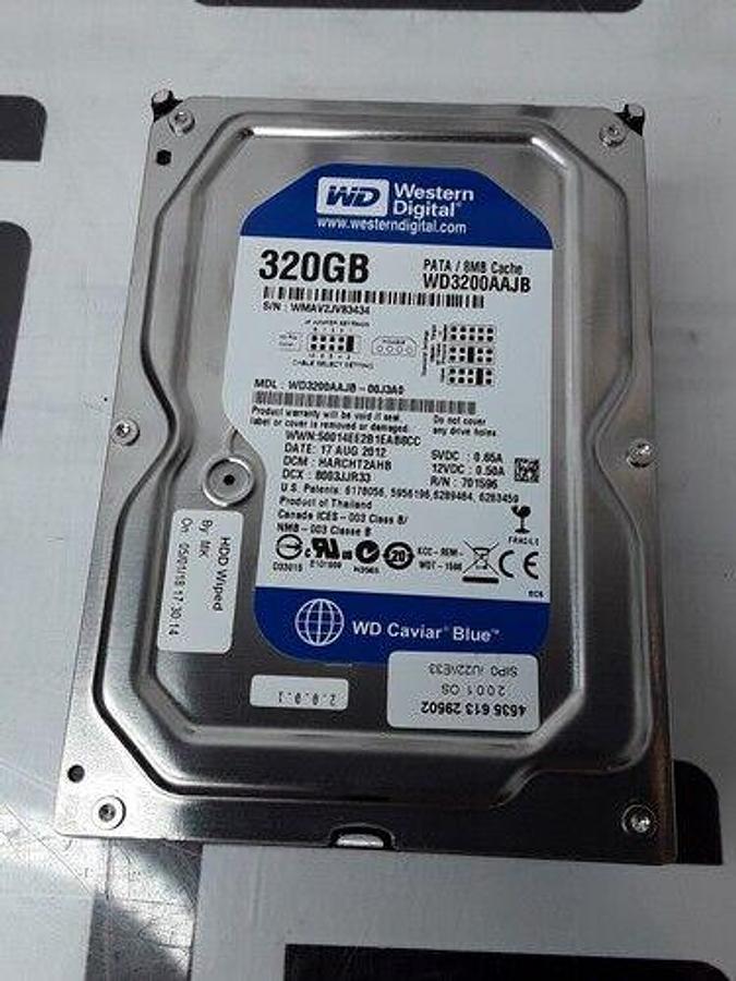 Used IU22 IE33 4535 613 29502 2.0.0.1 OS SIP0 iU22/iE33 Hard Drive 320GB