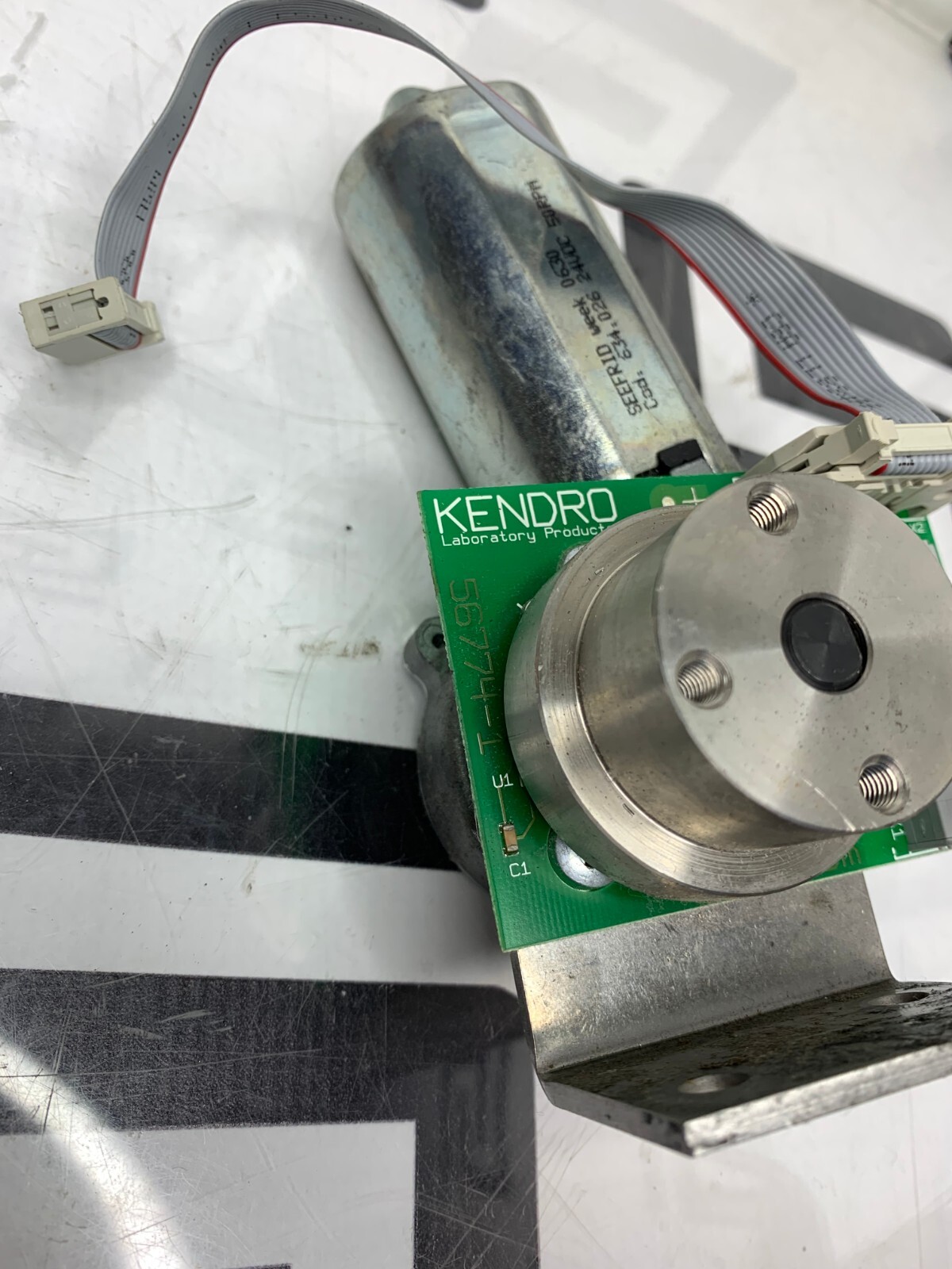 Used Thermo Sorvall LEGEND RT Centrifuge Door Lid Latch Assembly Lock 20149 56774-1